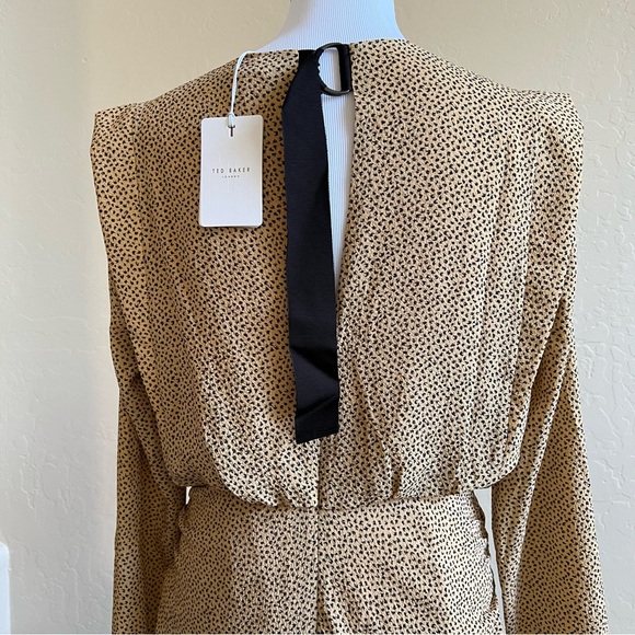 Ted Baker "Quinci" $285 Mini Dress With Shoulder Detail Avail Sz US 4/6 & 8 - Picture 10 of 17